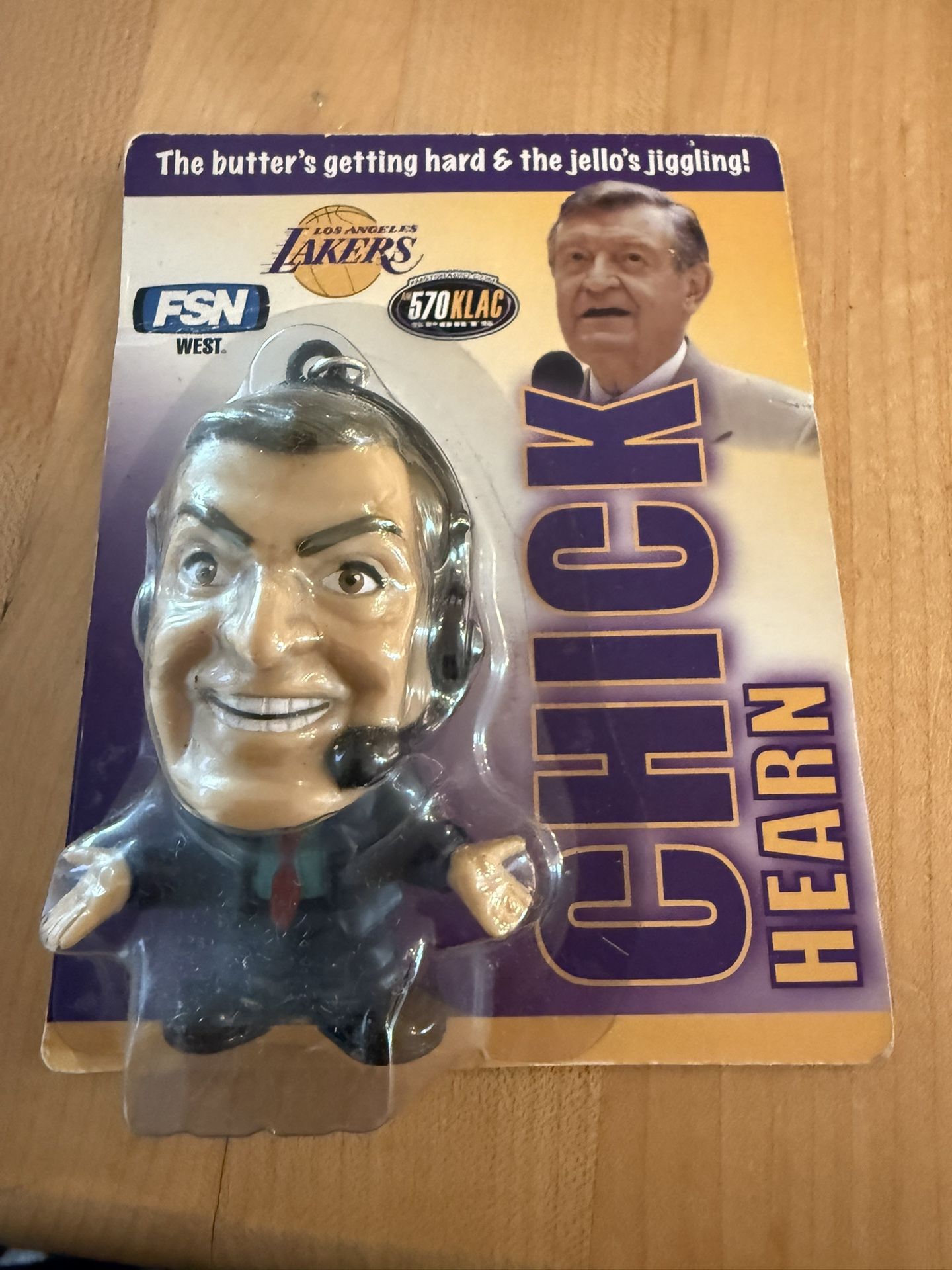 Chick Hearn Unopened Keychain