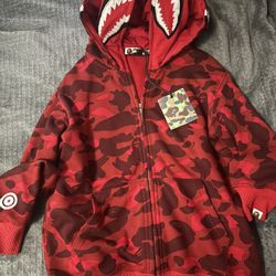 BAPE OG RED HOODIE