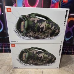 JBL Boombox 4!! In Camuoflage Color.
