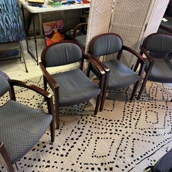 Designer Wood Chairs (4)