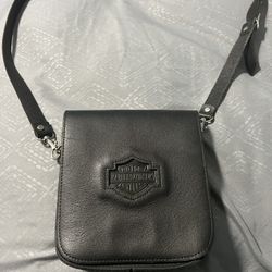 Leather Harley Davidson Purse