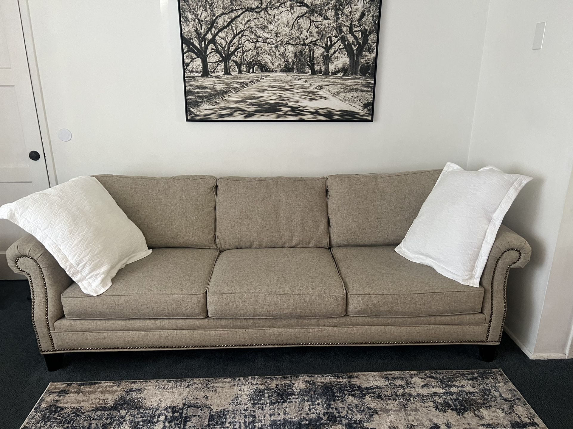 Nail Head Sofa Couch