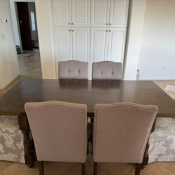 Dining set (table and 6 chairs)