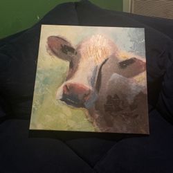 Large painted Colorful Cow
