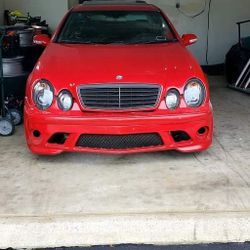 TRADE 2001 MERCEDES CLK430 AMG SPORT PROJECT WITH UPGRADED PARTS 