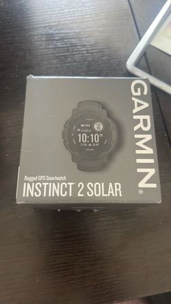 Gamin Instinct 2 Solar Rugged GPS Smartwatch