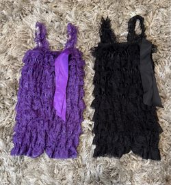 Boutique Baby Girl Petti Lace Rompers Set 9m+