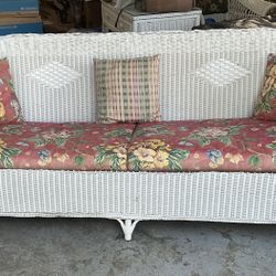 Vintage Wicker sofa