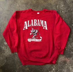 Vintage Alabama Crimson Tide Crewneck Sweater