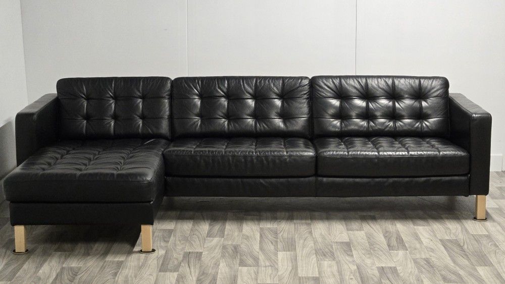 Ikea Morabo Leather Sectional