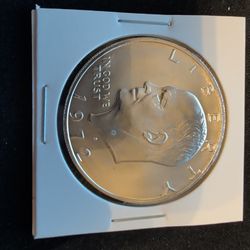 1972 Silver Eisenhower Dollar 