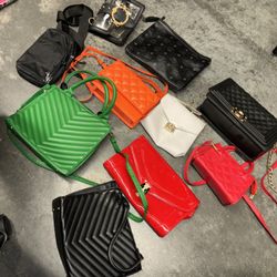 Lot Of 10 Purses/ Bags
