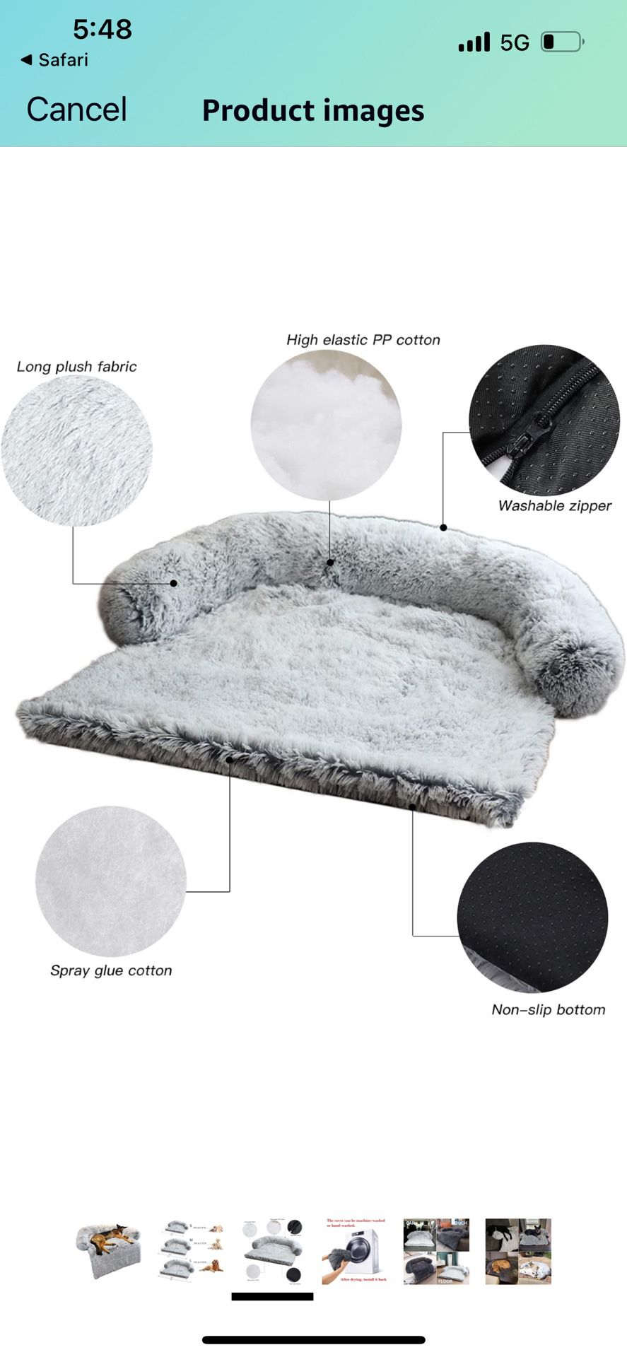 Pet Couch Cushion For Furniture 