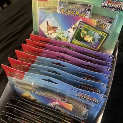 Pokémon Prismatic Tech Sticker Collection