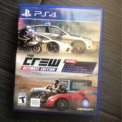 The Crew: Ultimate Edition (Sony PlayStation 4, 2016) Excellent Condition
