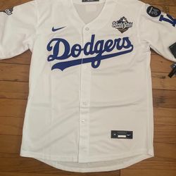 Dodgers Blank World Series Jersey
