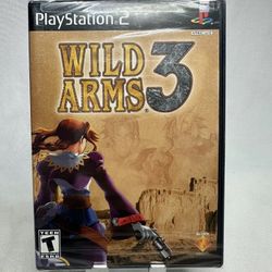 Wild Arms 3 for PlayStation 2 (PS2) Factory *Sealed* Y-Fold, Sony 2002 - New