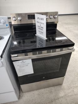 (50% Off Wall Ovens & Electric Ranges ends 7/5/26) $244.50  electric oven