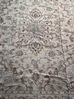 ExpediX 5β x 7β Traditional Area Rug β Soft & Washable/brown,beige and green