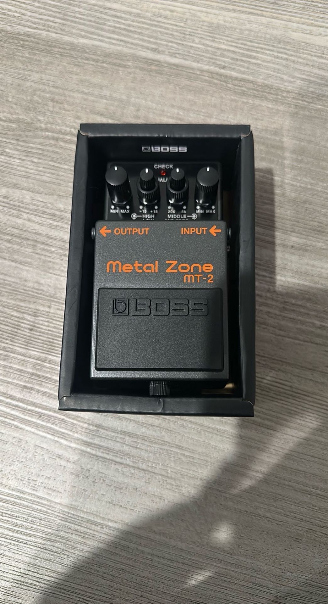 Boss MT-2 Metal Zone Distortion Pedal