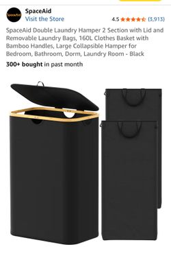 Laundry Hamper $20