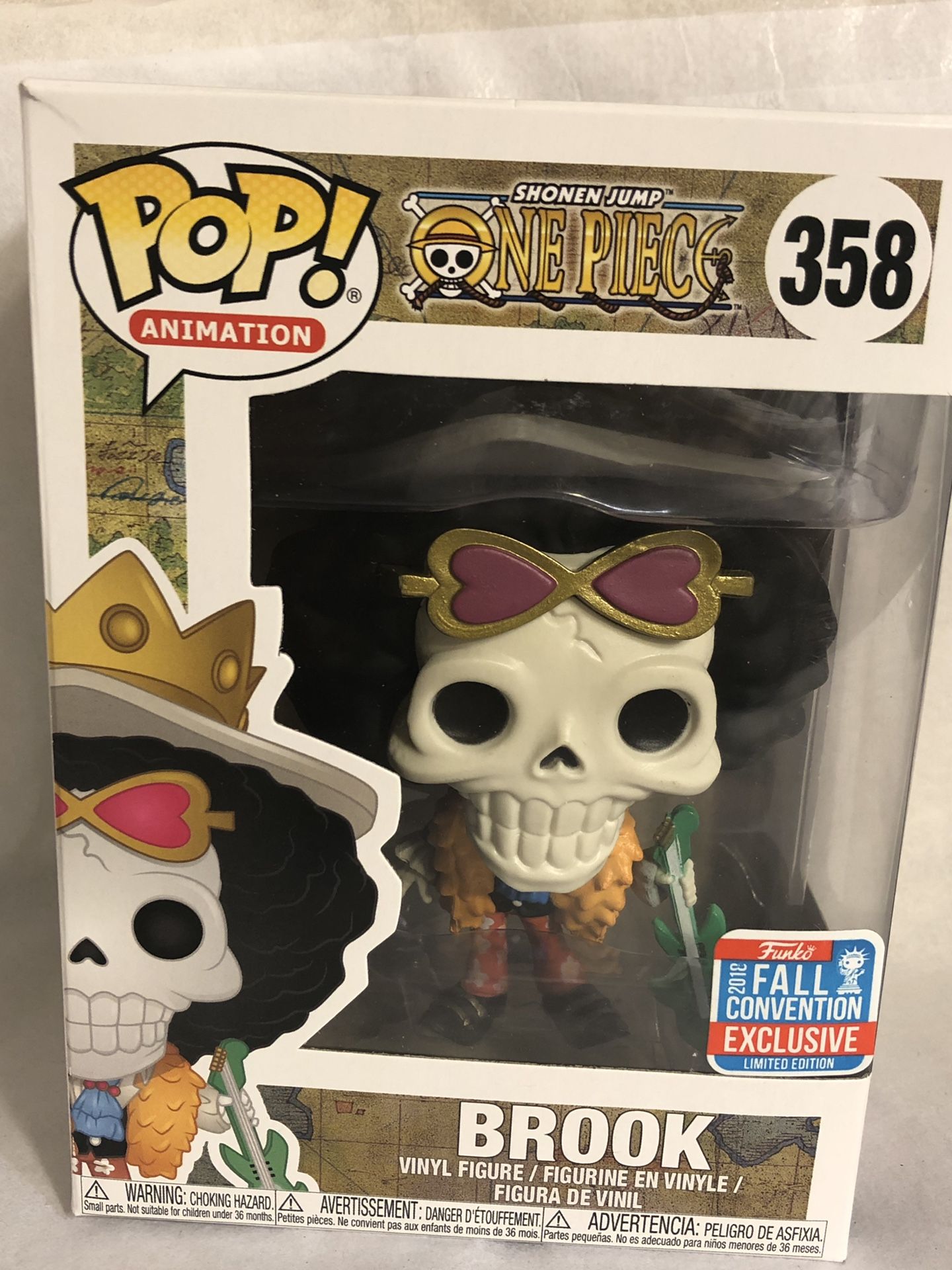 Funko POP! Animation One Piece 2018 NYCC Shared Fall Convention Excl. Brook #358