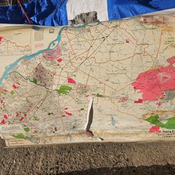 Official Map Of Burlington County 