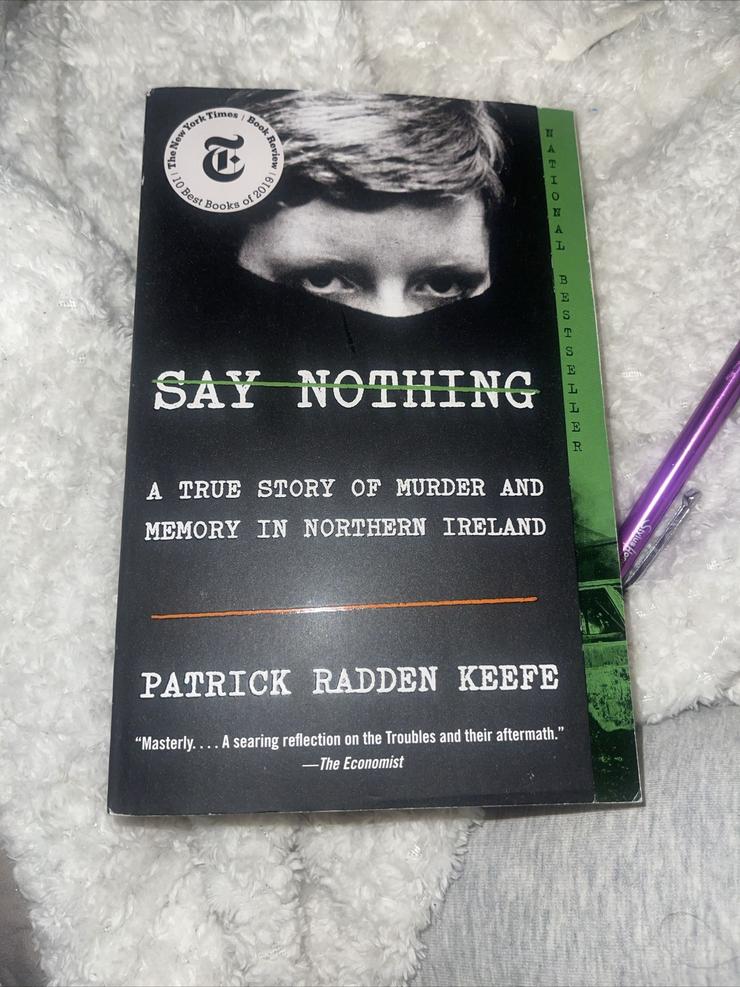 SAY NOTHING -PATRICK RADDEN KEEFE Novel
