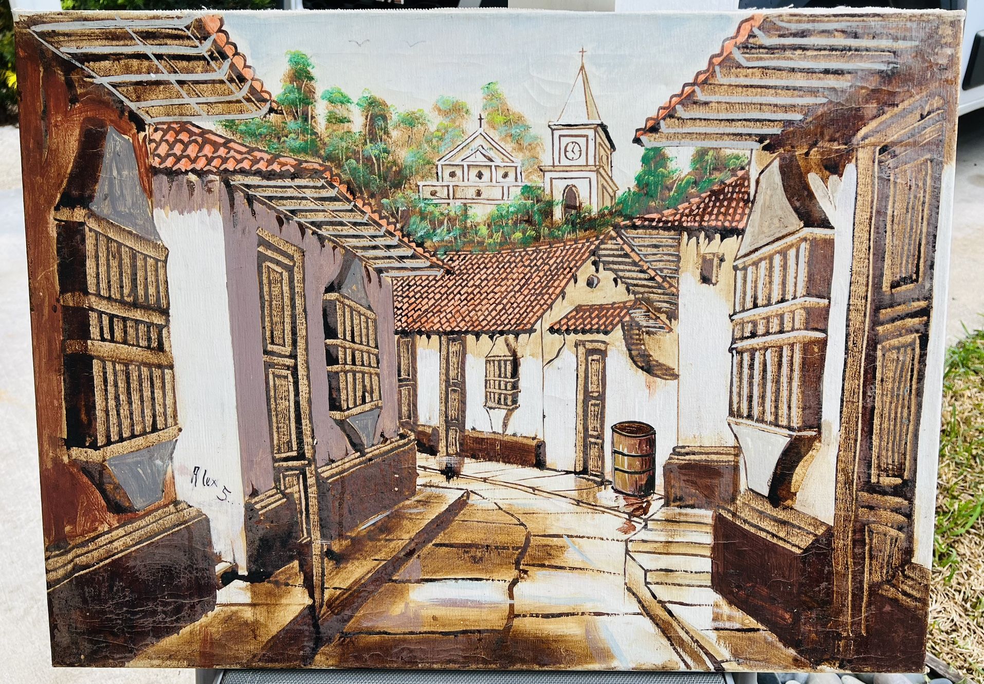 MEDIUM OIL PAINTING
