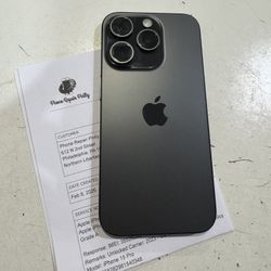 Apple iPhone 15 Pro Gray 128GB Unlocked