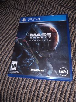 Ps4 game Mass effect andromeda