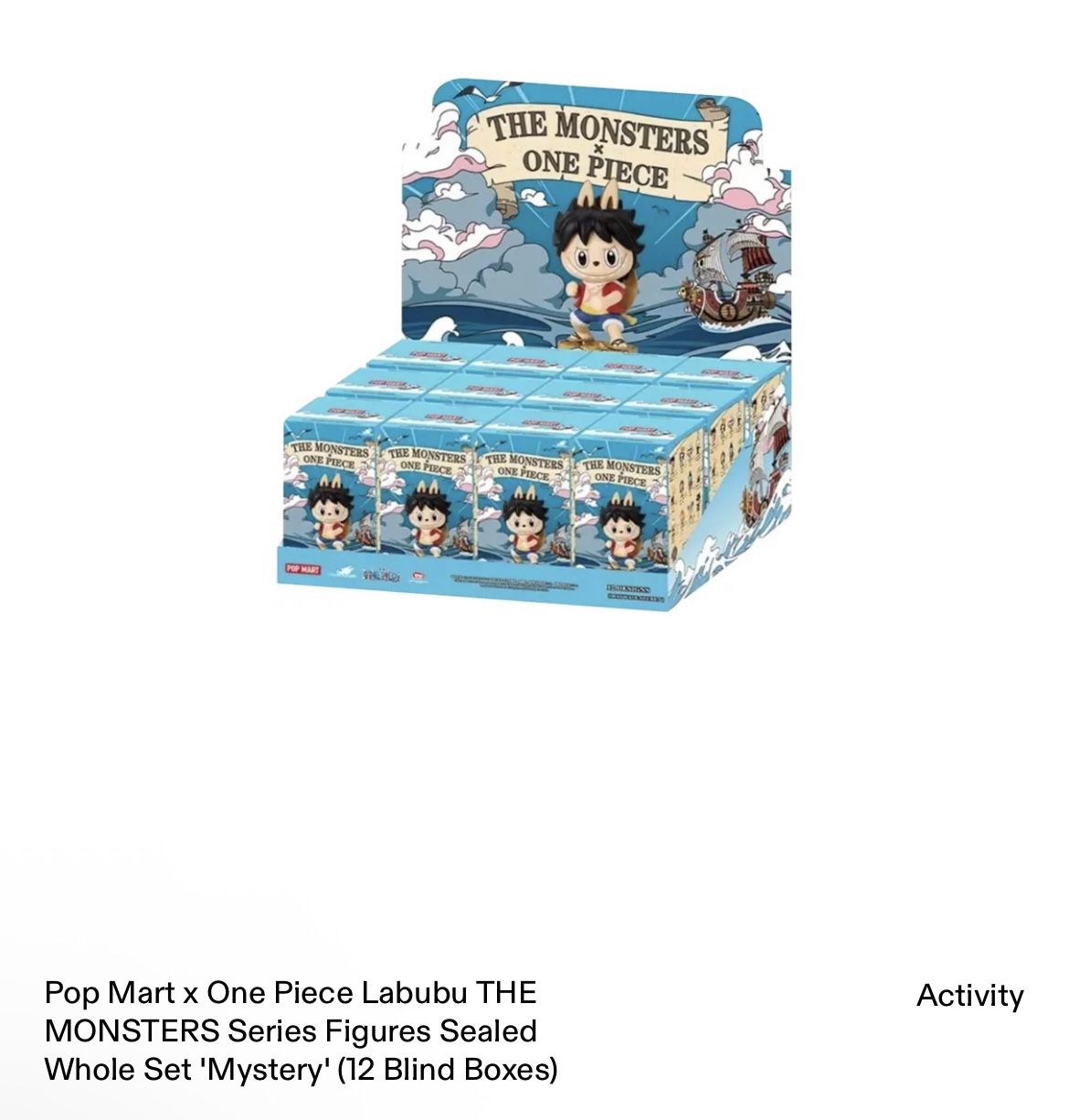 THE MONSTERS x One Piece Figures Case