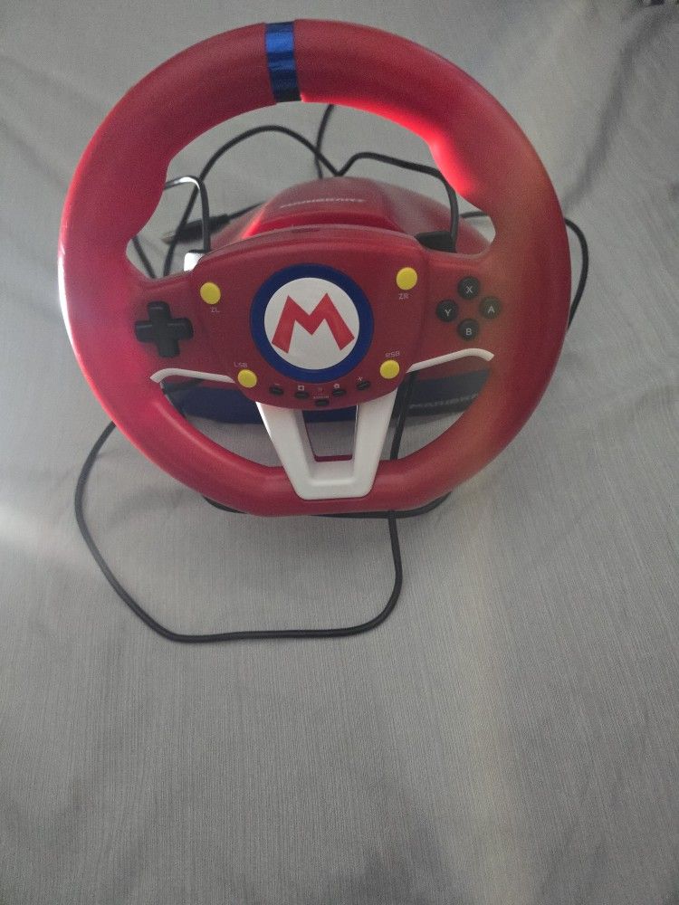 Hori NSW-204U Mario Kart Racing Wheel Pro Mini for Nintendo Switch