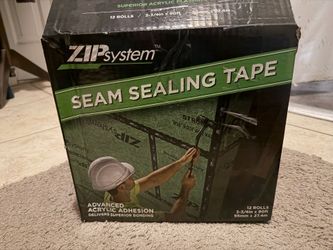 ZIP System Seam Sealing Tape – 10 New Rolls 3-3/4” x 90’