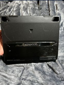 Kenwood amp (1000 watts) (OBO)