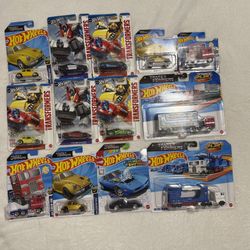 Hot Wheels Transformers Set 