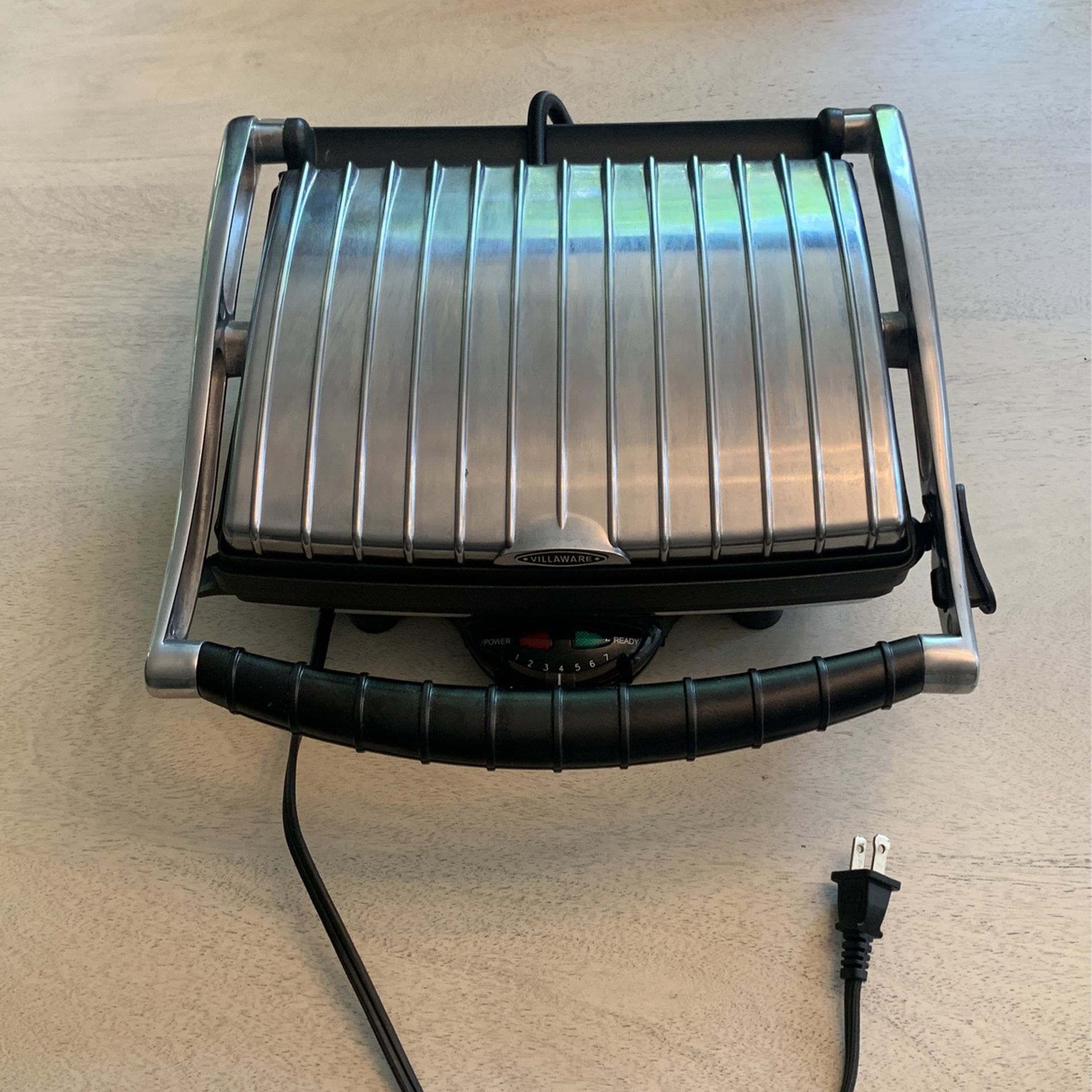 Villaware UNO Panini Grill Model 2160
