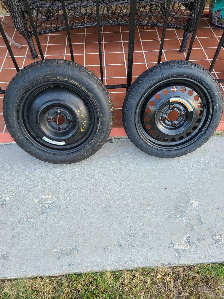 Donut spare tires