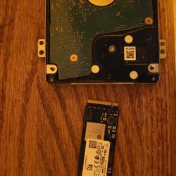 512 GB Samsung N.2 Nvme Gen 3X4 W/1tb Hard Drive