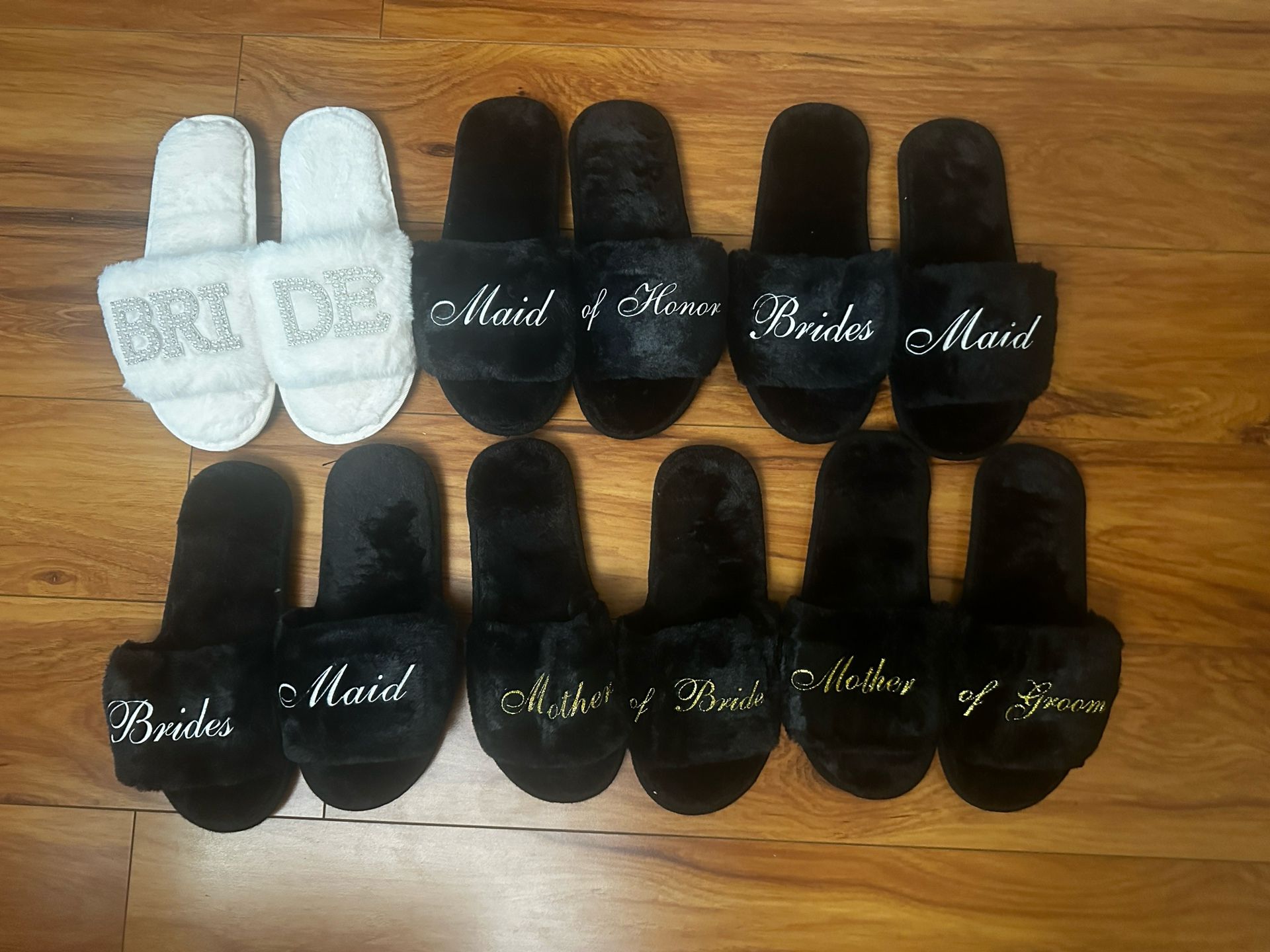 Wedding Party Slippers