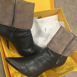 Fendi Casadei Ankle Boot Size 38
