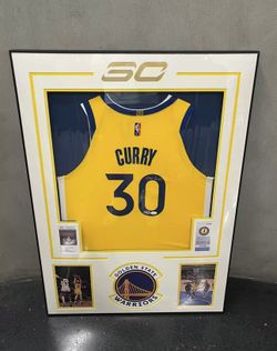 Curry signature jersey Warriors home jersey AU version