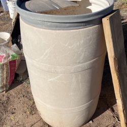 50 Gallon Plastic Drums 