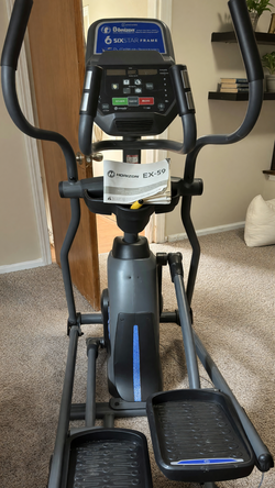 Horizon EX-59 Elliptical – Like New, 10 Hours Use, 350 lb Capacity - West Springfield, MA
