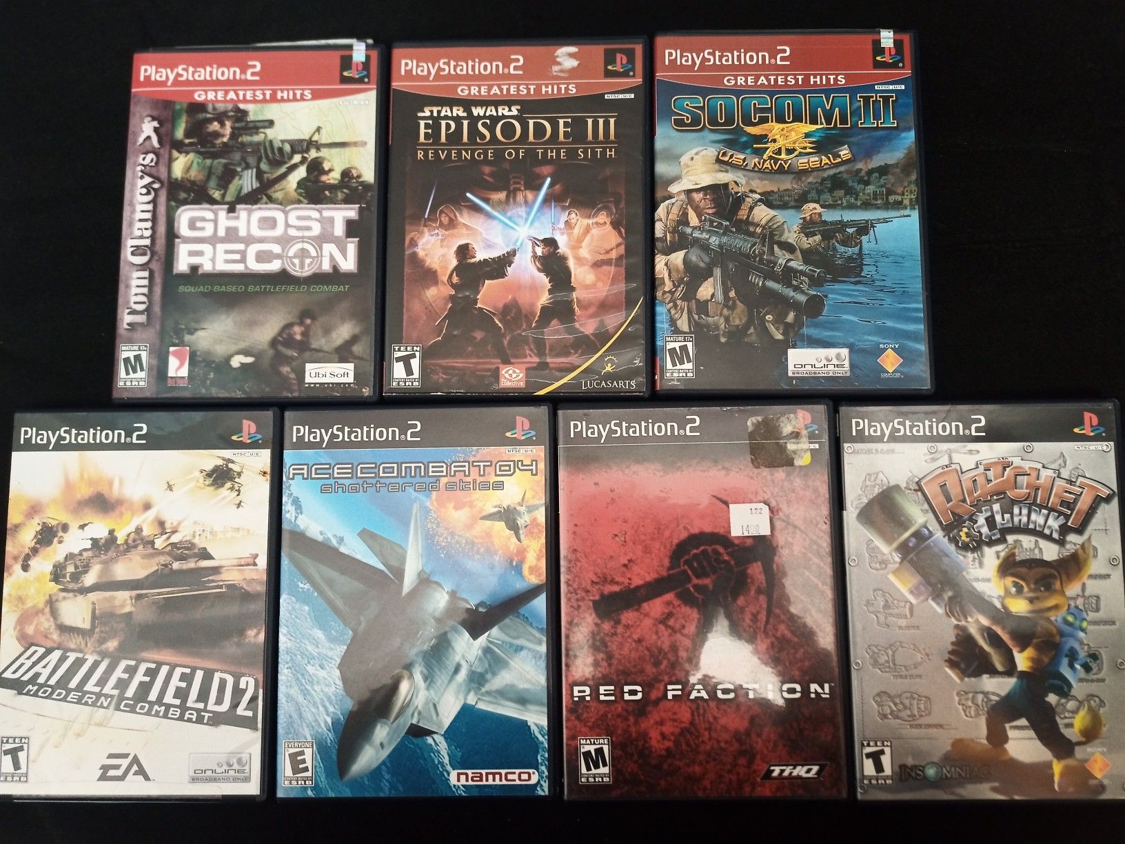 PS2 Game Bundle