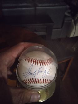Sandy Koufax autograph baseball