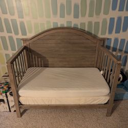 Fisher Price Dresser and Convertible Crib Set