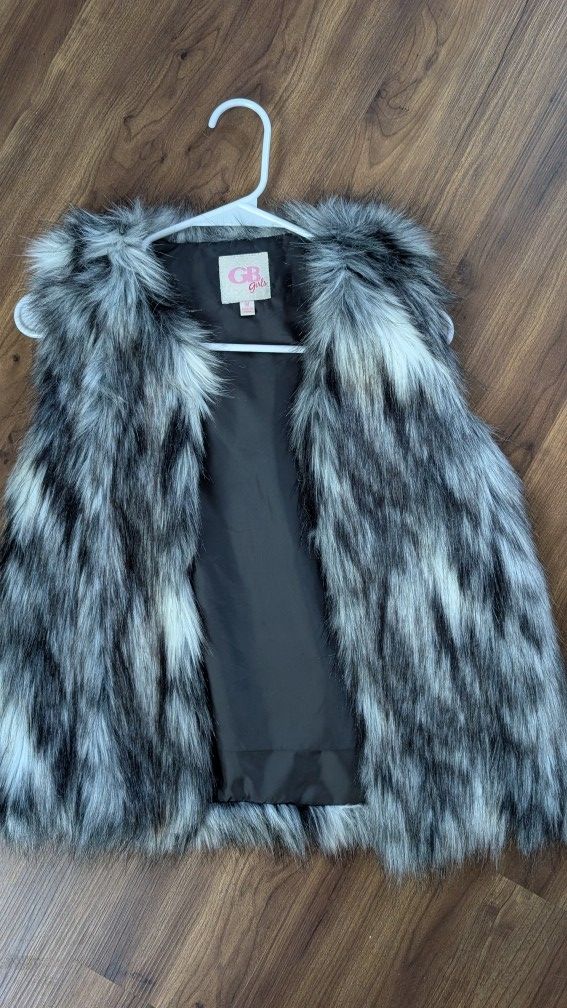 GB Girls Faux Fur Vest