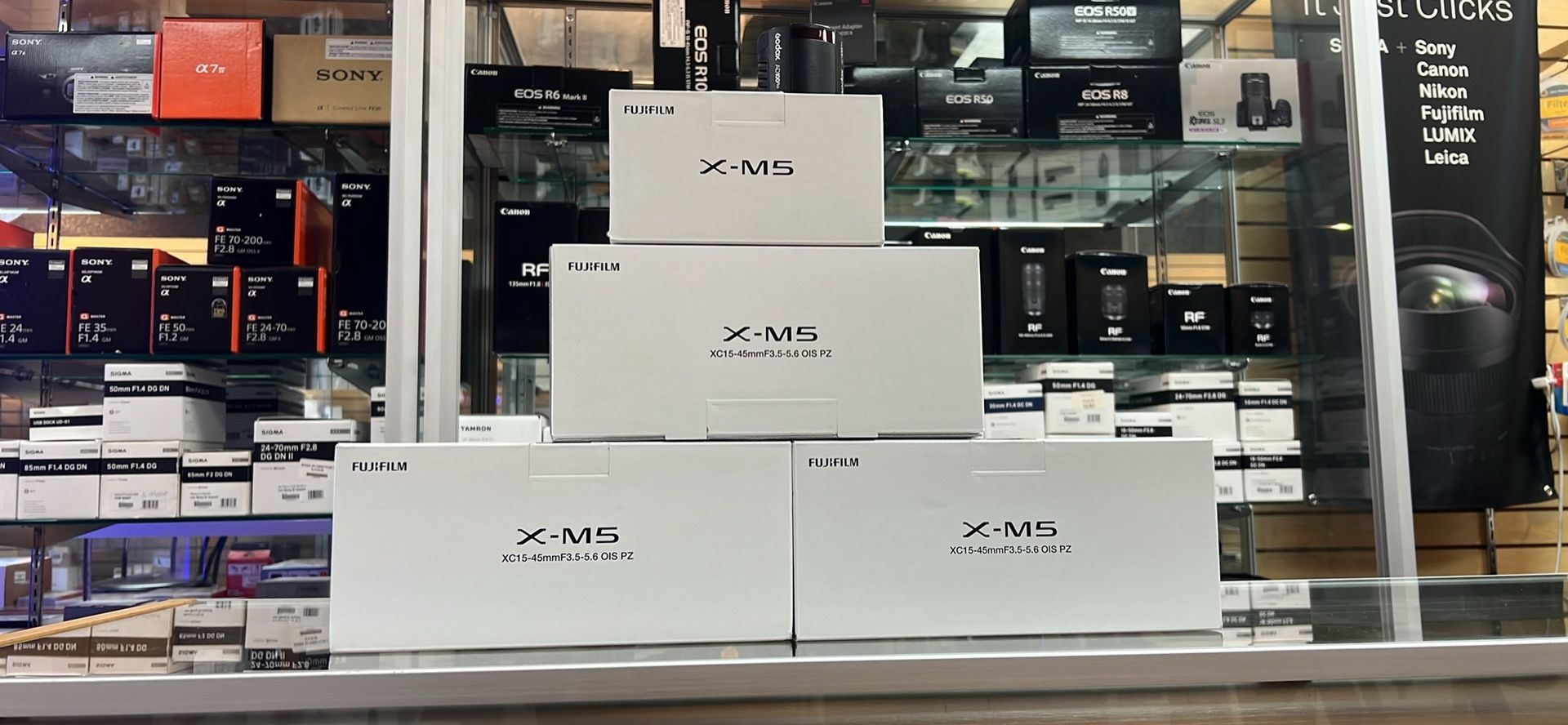 Fujifilm X-M5 With 15-45mm