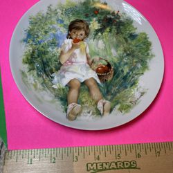 Marie-Ange French  Collector Plate